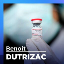 Altercation entre Michelle Blanc et Benoit Dutrizac sur le vaccin