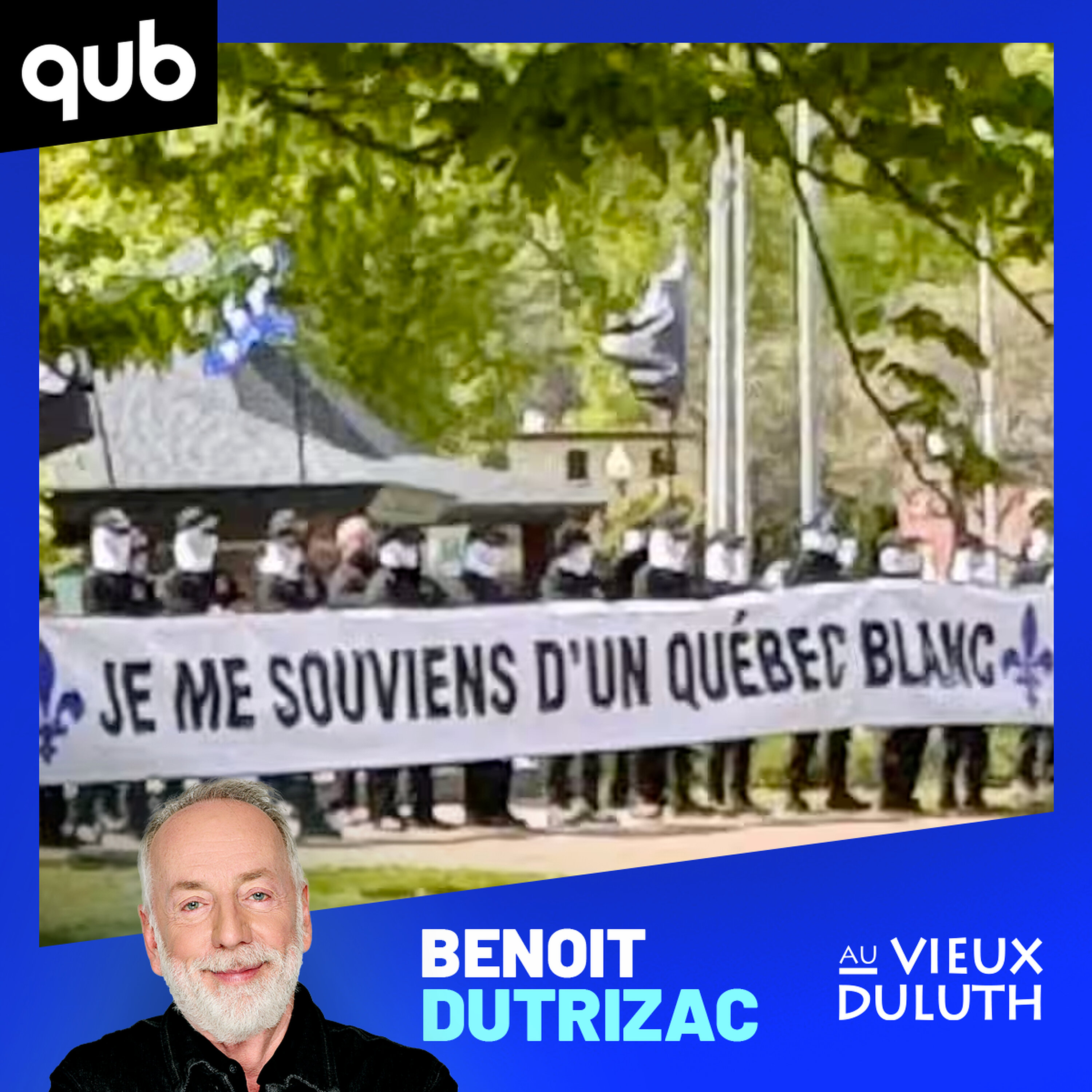 «C’est une bannière raciste et dégueulasse mais QUI a organisé ÇA??», se demande Antoine Robitaille