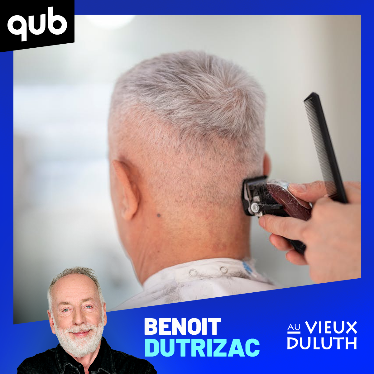 Benoit Dutrizac s’est fait faire une coupe de cheveux non binaire!