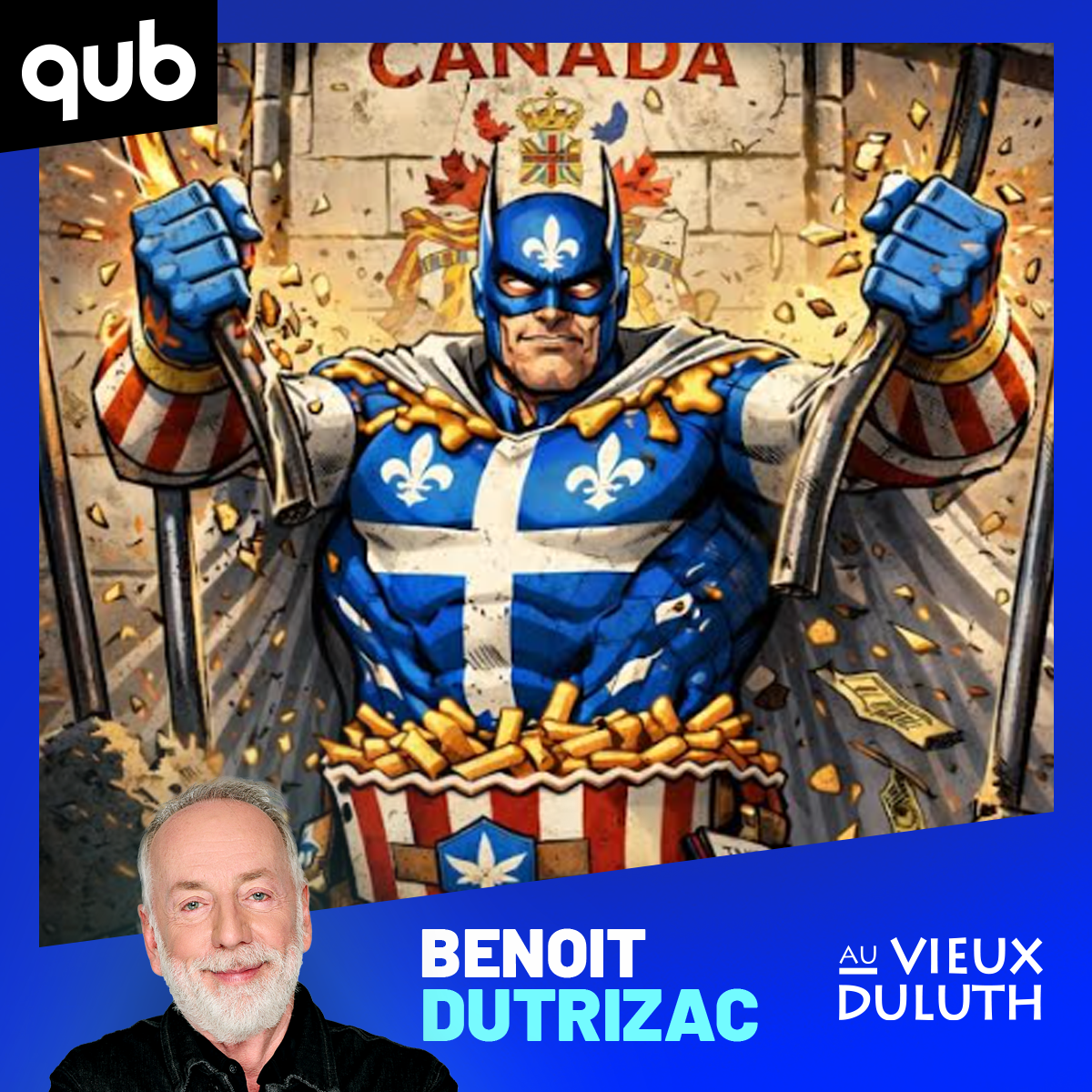 L’appel de Benoit Dutrizac a été entendu: voici LE superhéros québécois !