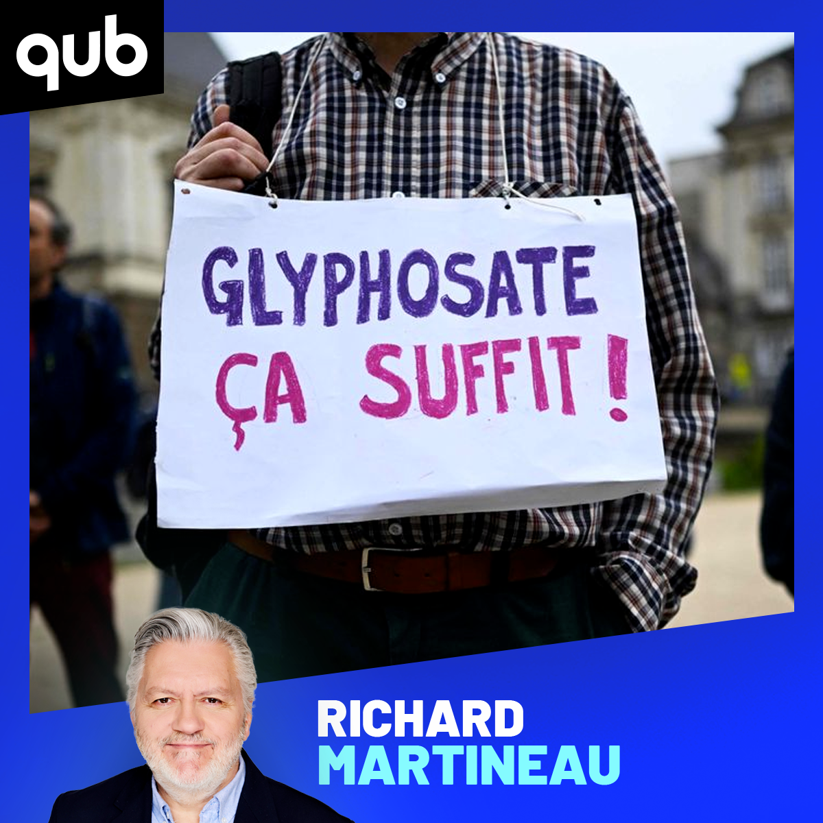 «Le Glyphosate c’est 40-50% de TOUS les pesticides sur la planète», chiffre Louis Robert