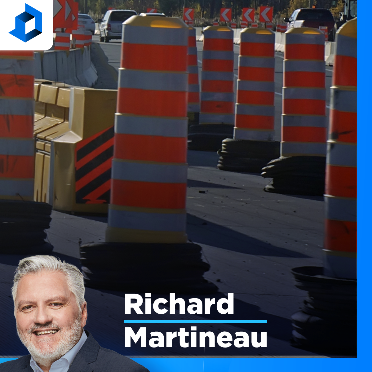 Montréal : «Il y a un problème? Cône orange!», ironisent Richard et Elsie Lefebvre
