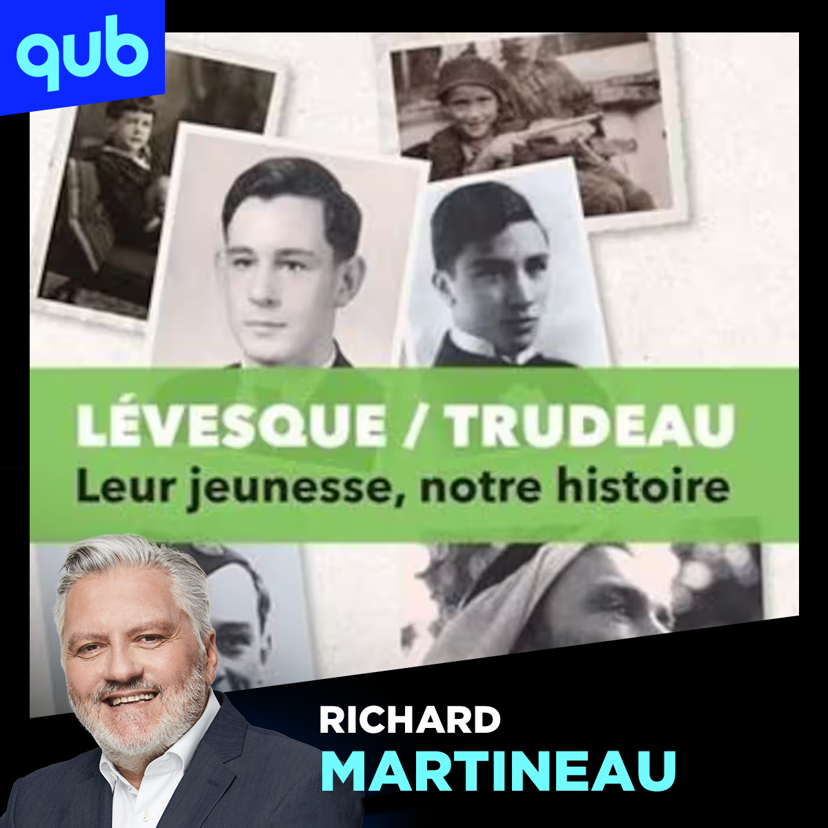 René Lévesque et Pierre-Eliott Trudeau - des frères unis!