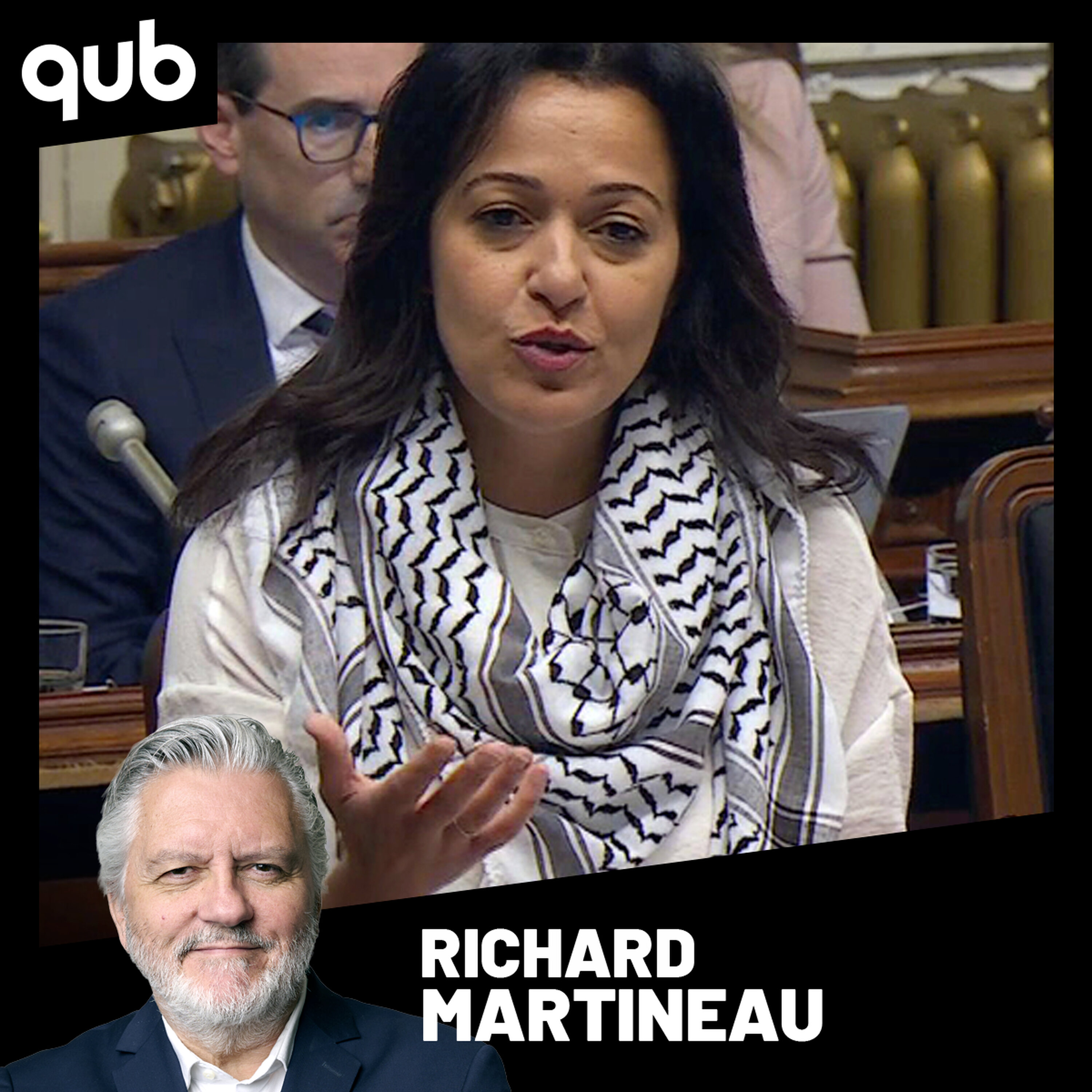 «Ruba Ghazal est au Québec! Gaza n’est pas notre affaire!!»: Richard est tanné
