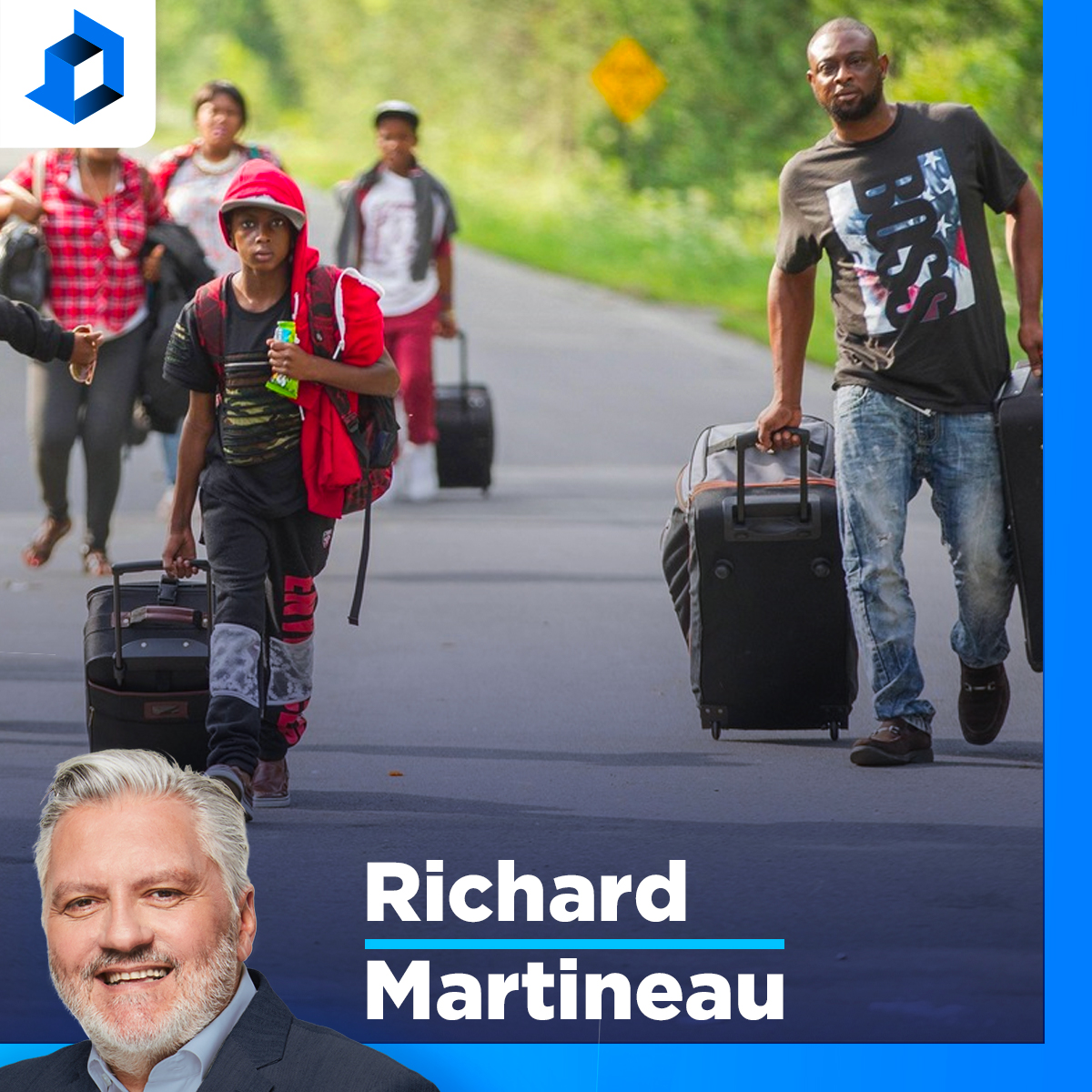 Roxham : « Les Américains dompent littéralement leurs immigrants au Canada», dit Martineau