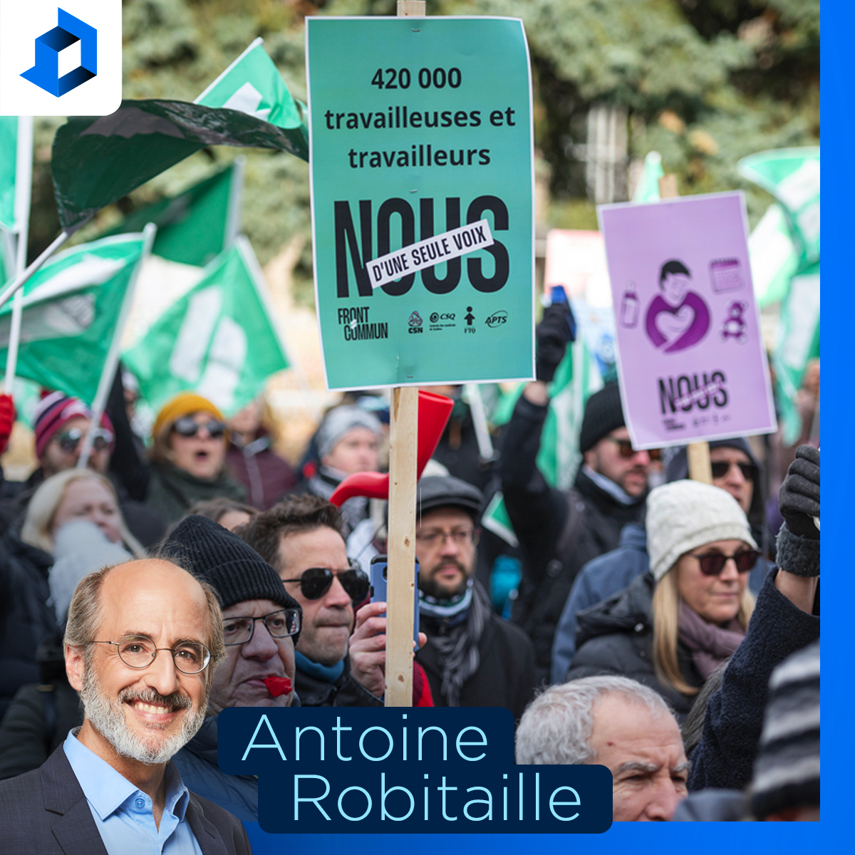 «Parlez-vous le négo?» : cours 101 du lexique politico-syndical en temps de négociations, avec l’ancien président de la CSN episode artwork