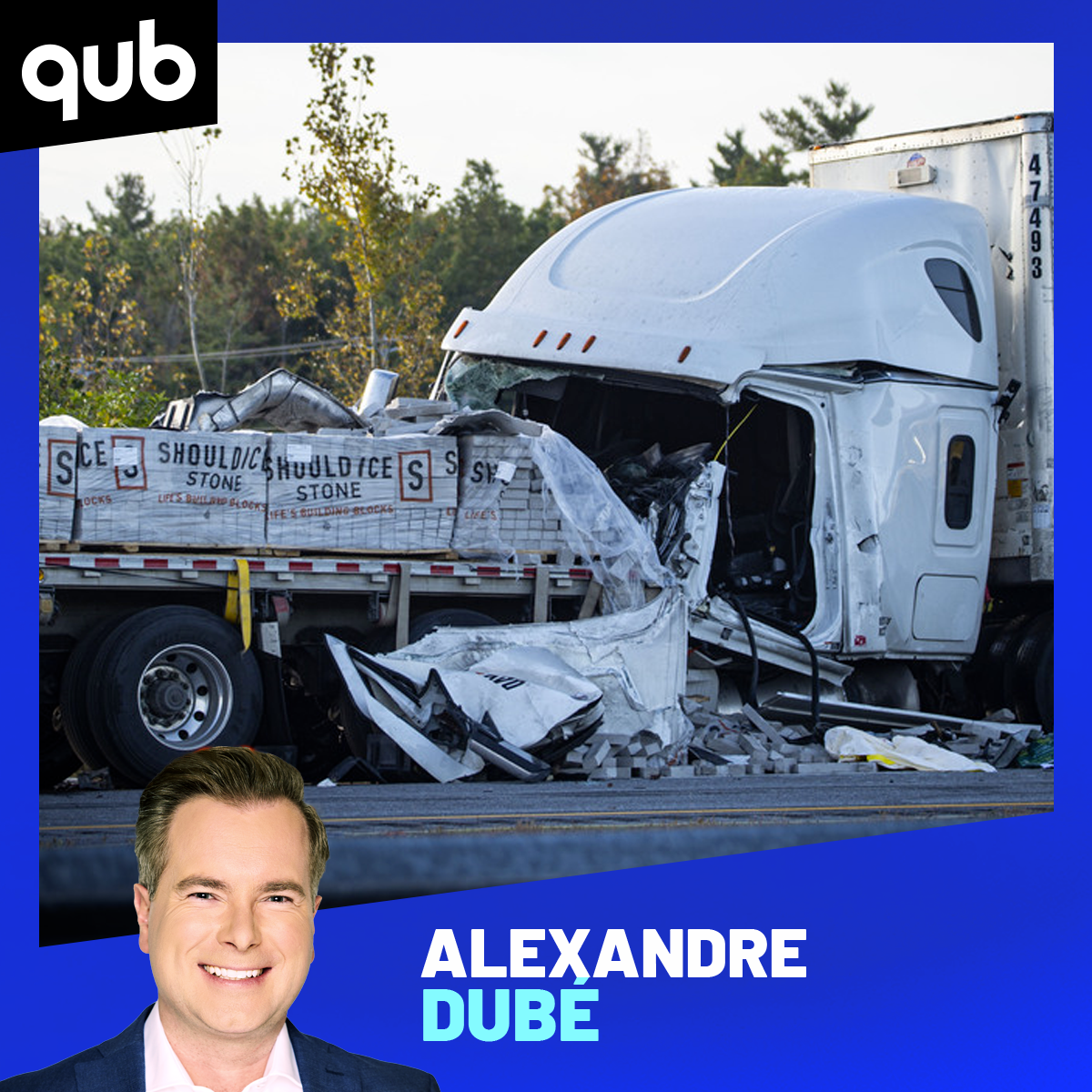 «C’est qui ce sans-dessein?»:Alex Dubé sur un camionneur qui fait une  manœuvre dangereuse episode artwork