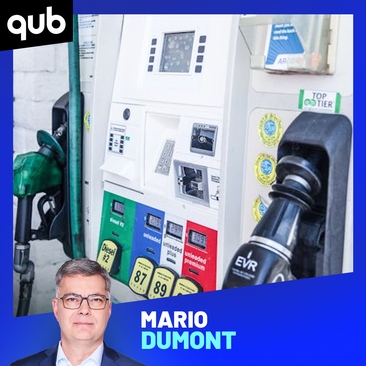 Taxe sur l’essence: «Une décision plus symbolique qu’économique», affirme Francis Gosselin
