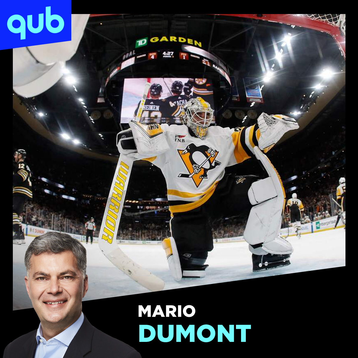 Séries LNH : «Ça donne le goût de regarder du hockey!», se réjouit Mario Dumont