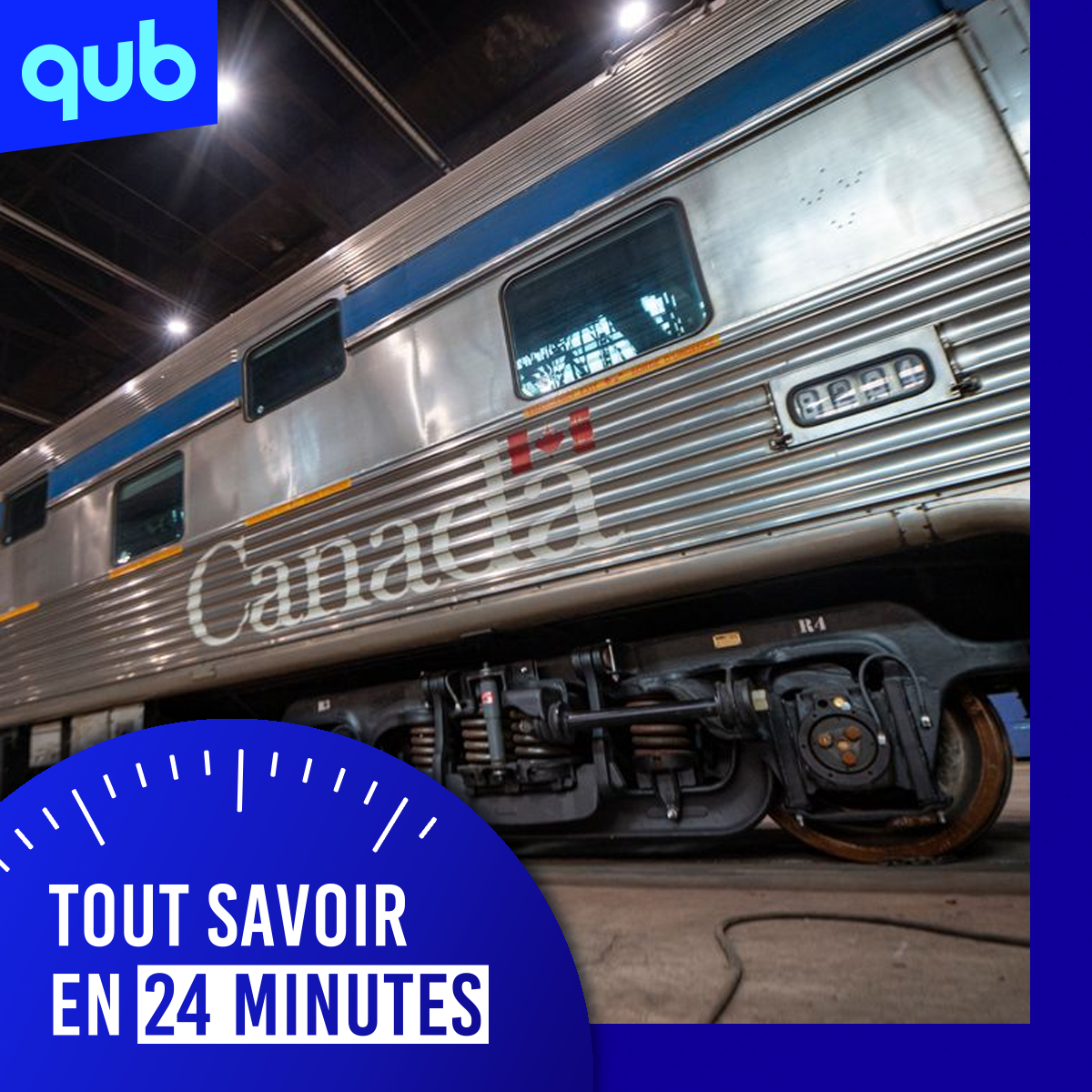 Voici comment s’est déroulée la première balade en train de Mario Dumont…