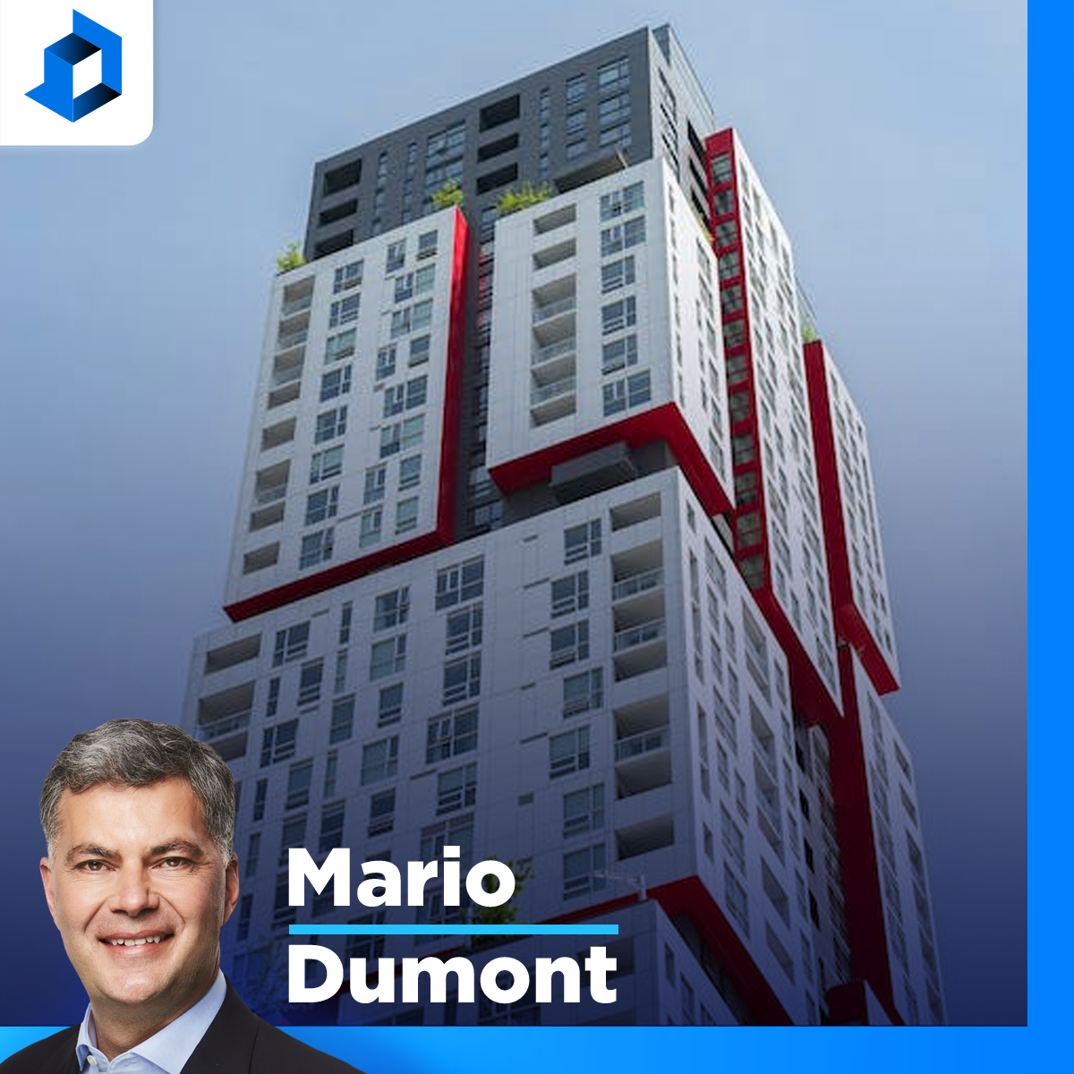 «C’est vraiment la course au logement à Montréal», dit Mario Dumont
