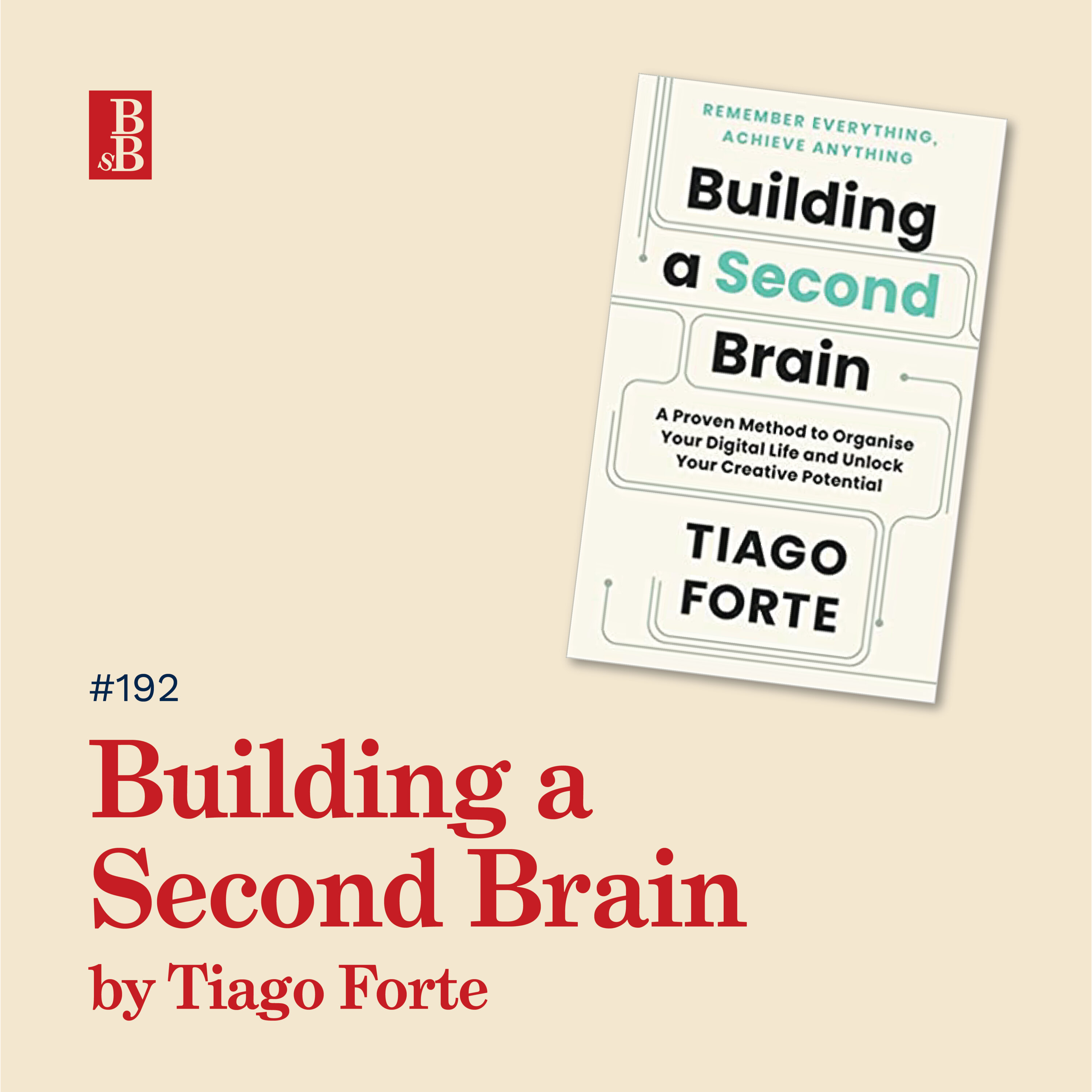 Building a Second Brain by Tiago Forte: why you need to stop using your head Image