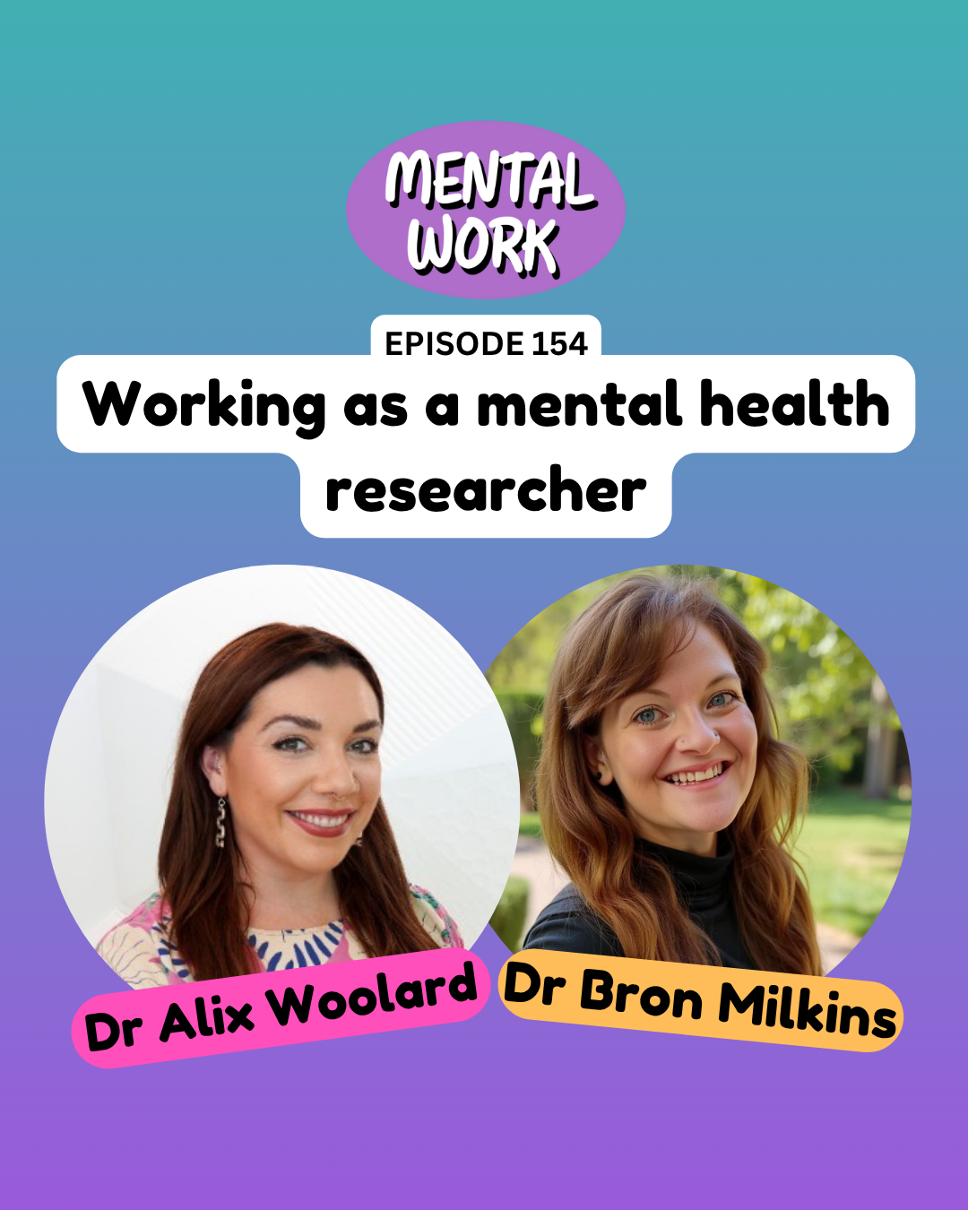 Working as a mental health researcher (with Dr Alix Woolard)