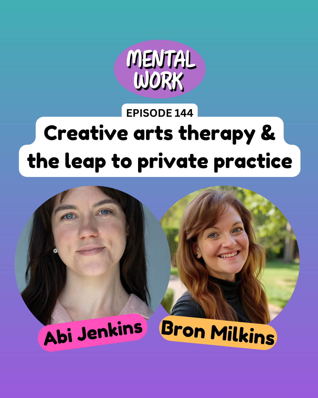 Creative arts therapy and making the leap to private practice (with Abi Jenkins)