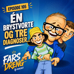 Én brystvorte og tre diagnoser...