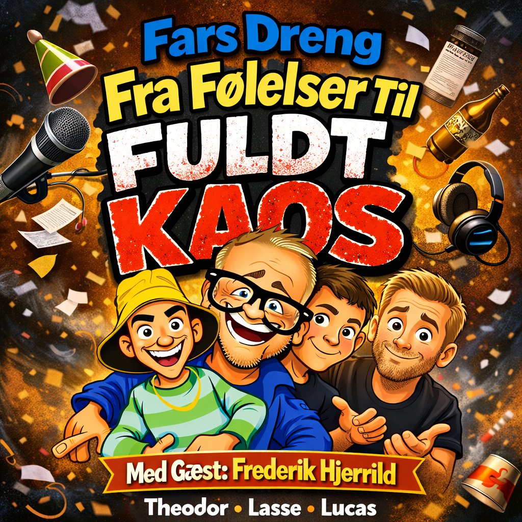 Fra følelser til fuldt kaos; gæst Frederik Hjerrild