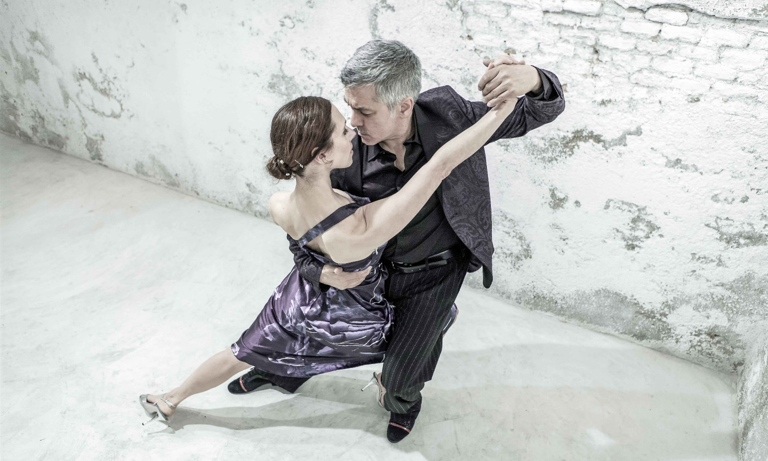 Ezequiel Herrera y María Antonieta Tuozzo  en La usina del tango