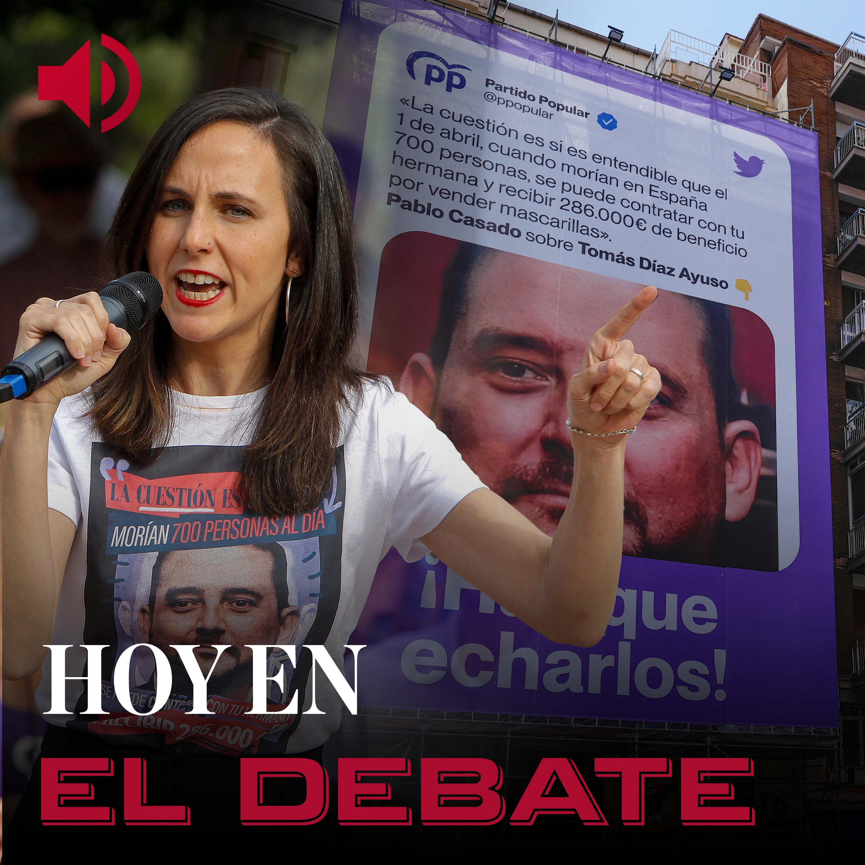 La doble moral de Podemos: de criticar escraches a acosar al hermano de Ayuso