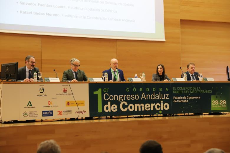 El primer Congreso Andaluz de Comercio, celebrado en Córdoba