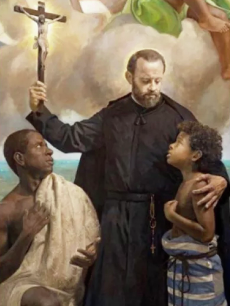 La gesta de Claver y la cosmovisión católica protectora de los esclavos negros_mezcla