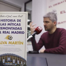 Salva Martín, autor del libro 'Historia de las míticas remontadas del Real Madrid'