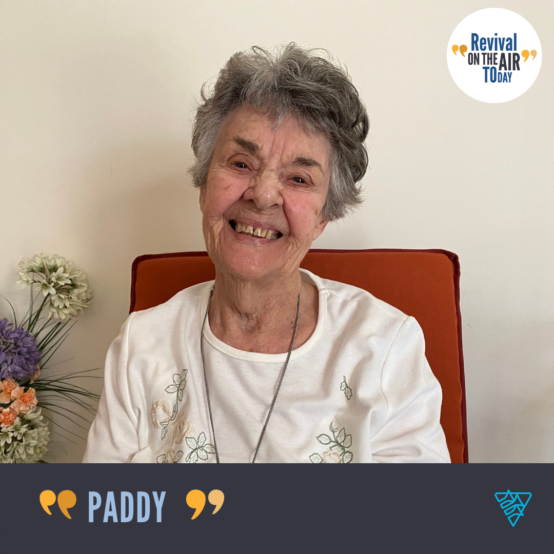 Paddy tells of the love of Fellowship
