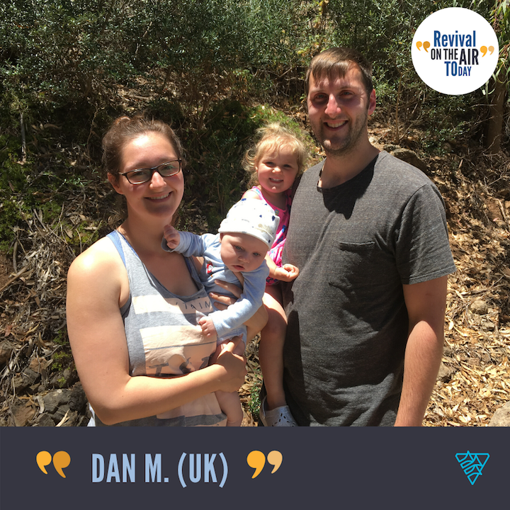 Dan's son, Noah, had a stroke when only 1 week old