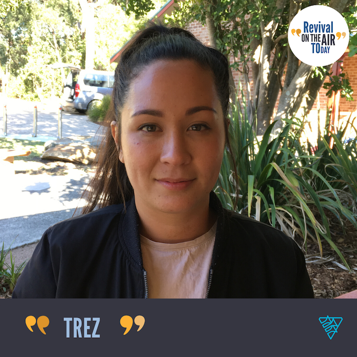 Trez, from living with her boyfriend at age 14 to being a daughter of God