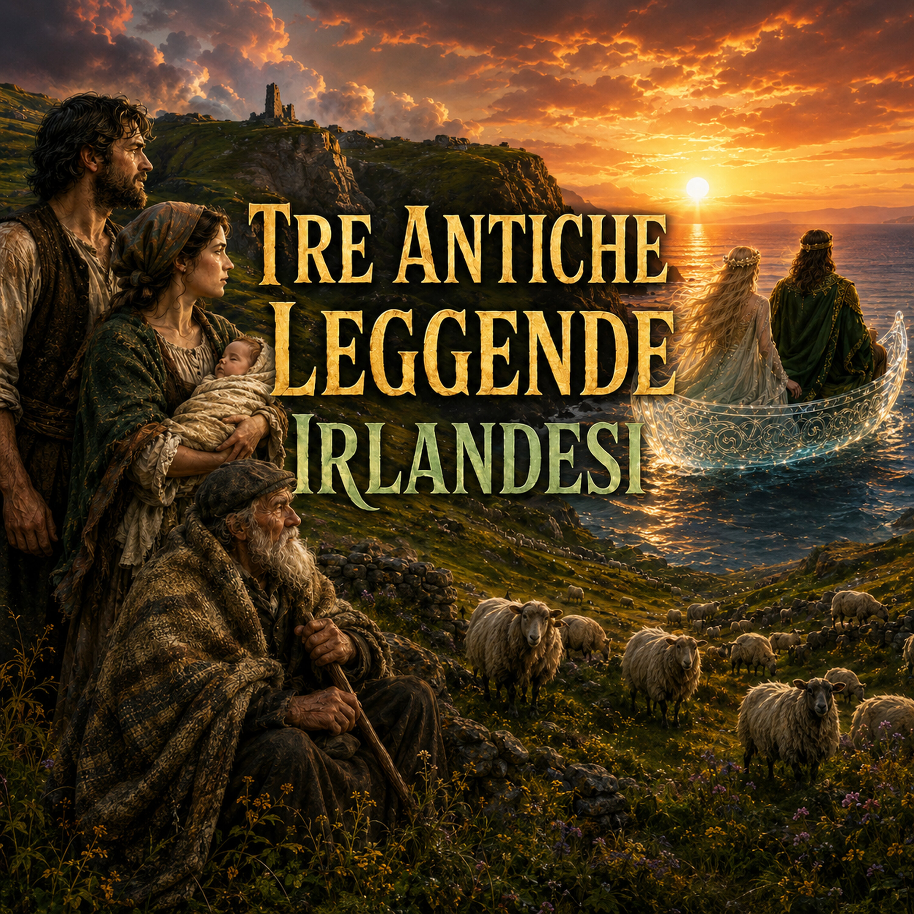 TRE ANTICHE LEGGENDE IRLANDESI - FIABE E SIMBOLI episode artwork