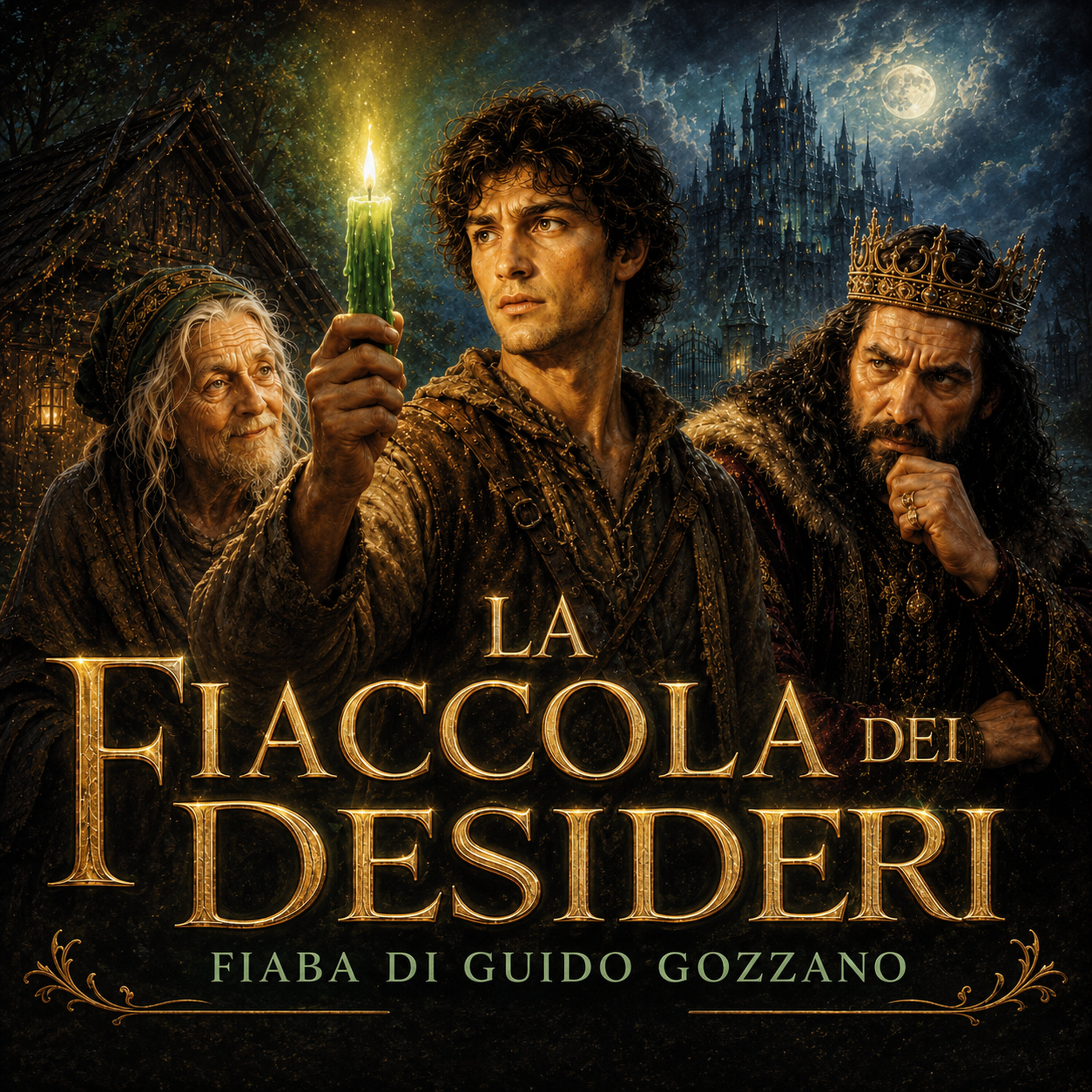 LA FIACCOLA DEI DESIDERI - FIABA DI GUIDO GOZZANO