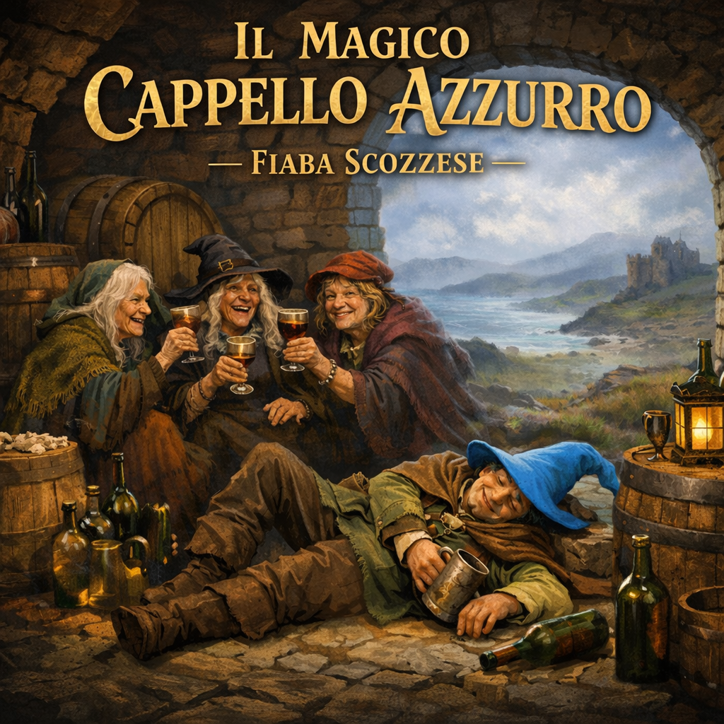 IL MAGICO CAPPELLO AZZURRO - FIABA SCOZZESE