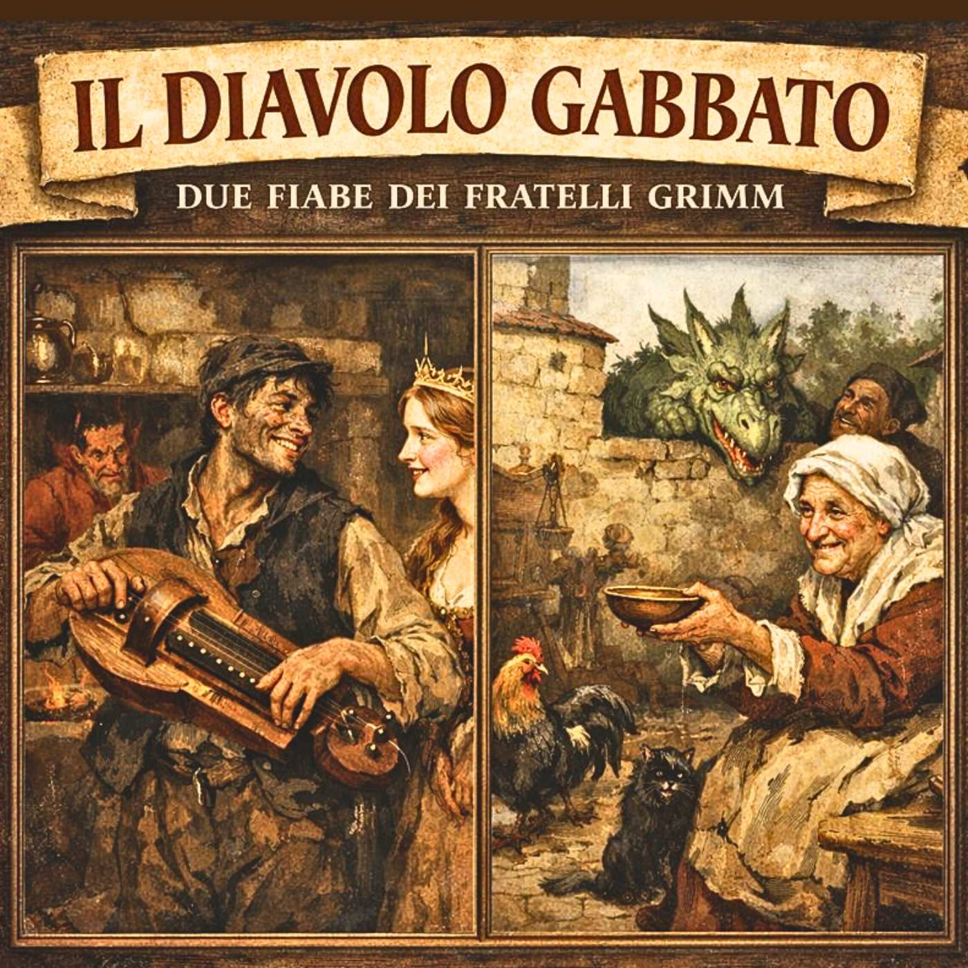 IL DIAVOLO GABBATO-DUE FIABE DEI FRATELLI GRIMM