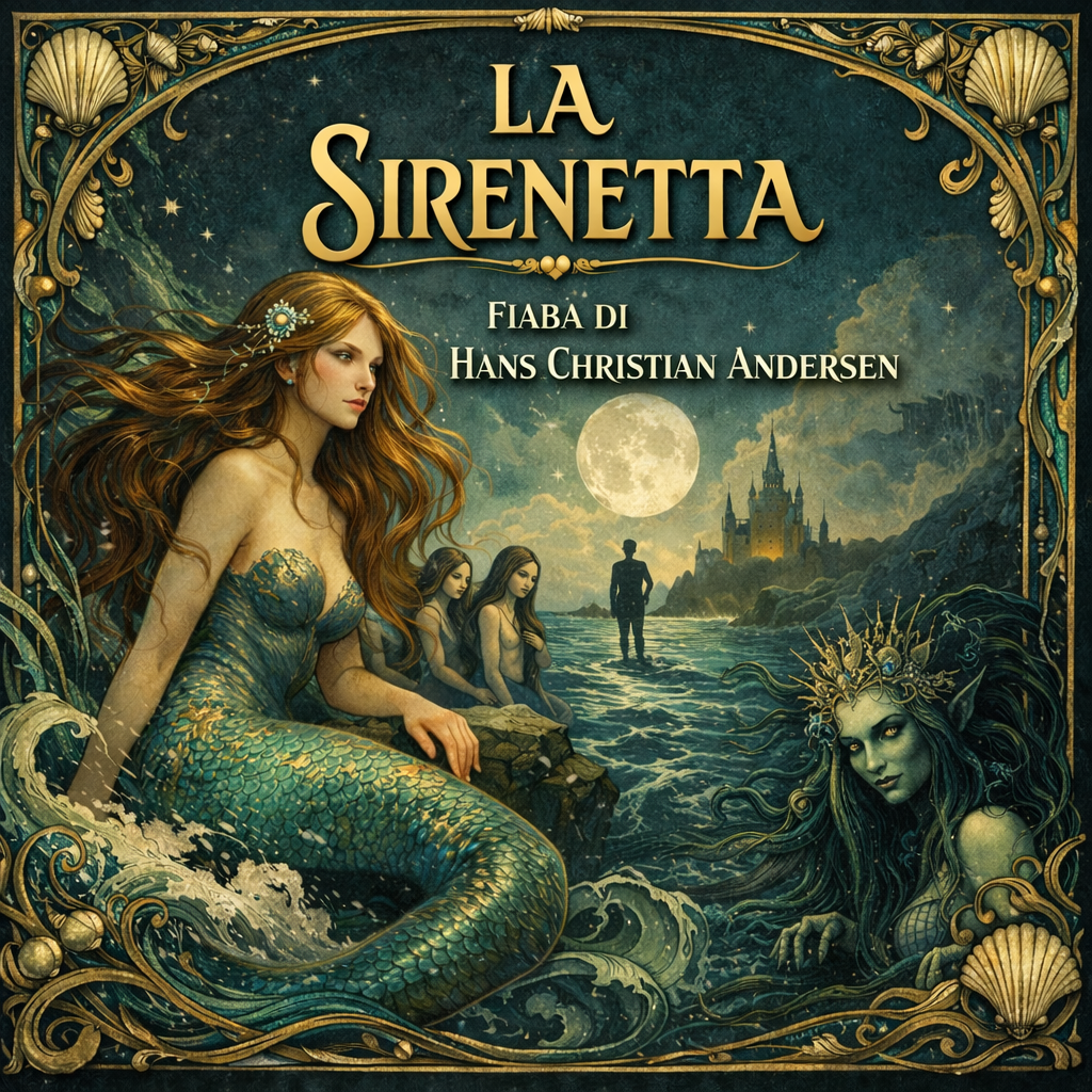 LA SIRENETTA- FIABA DI HANS CHRISTIAN ANDERSEN- Versione integrale del 1837
