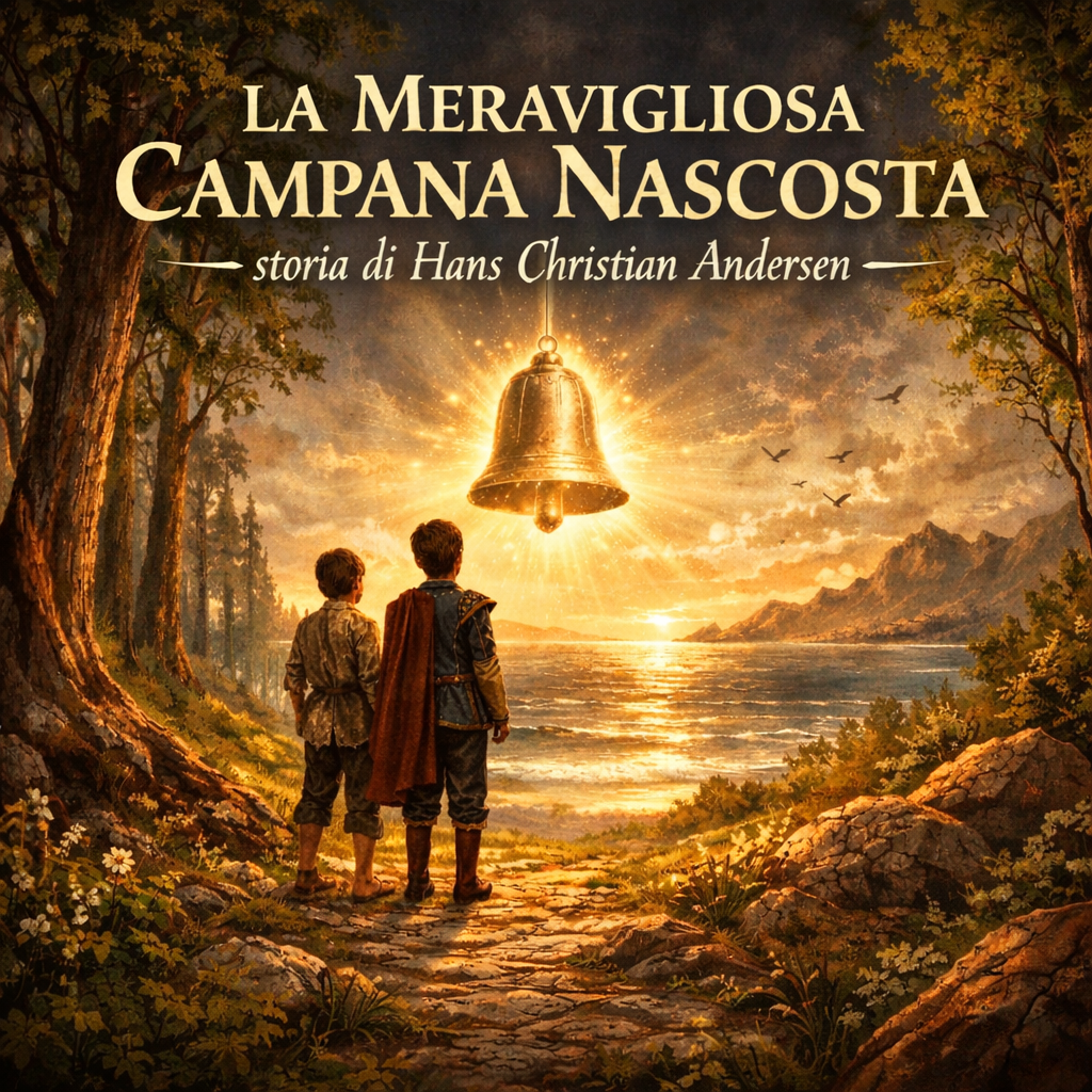 LA MERAVIGLIOSA CAMPANA NASCOSTA-FIABA DI HANS CHRISTIAN ANDERSEN