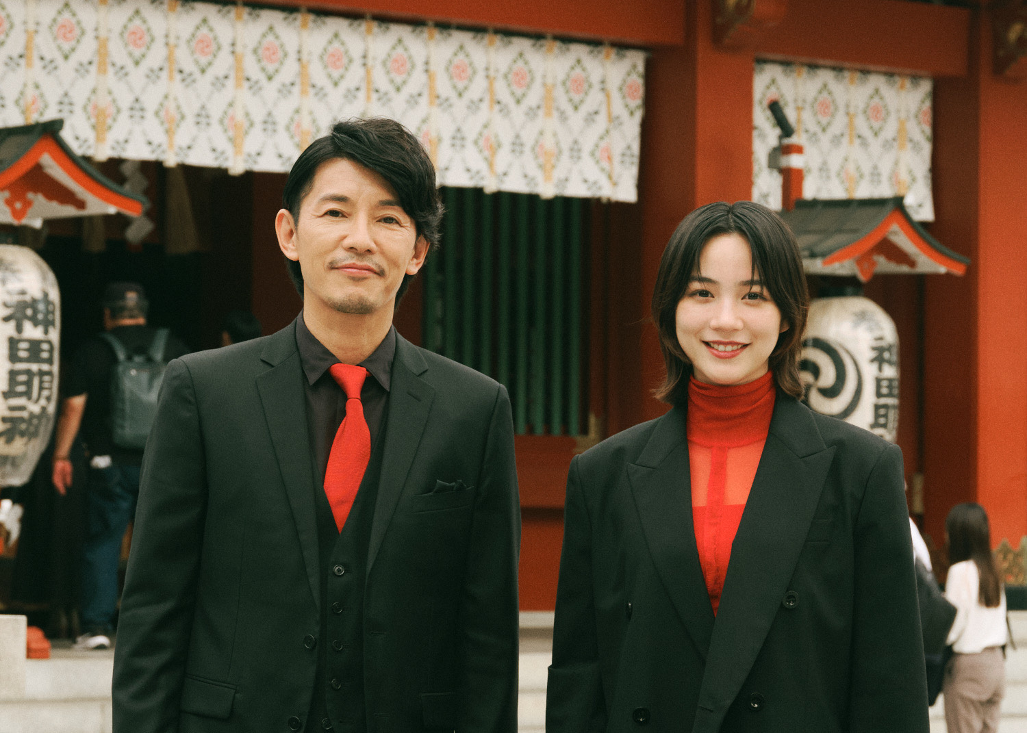 『MISS KING / ミス・キング』で共演！【のん×藤木直人】