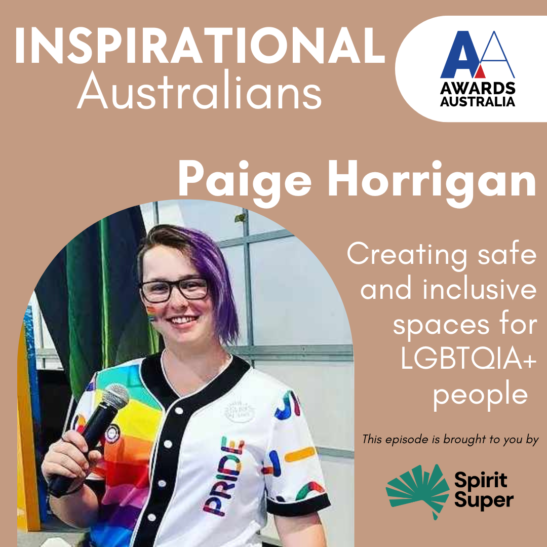 Paige Horrigan on creating safe and inclusive spaces for LGBTQIA+ people in the top end