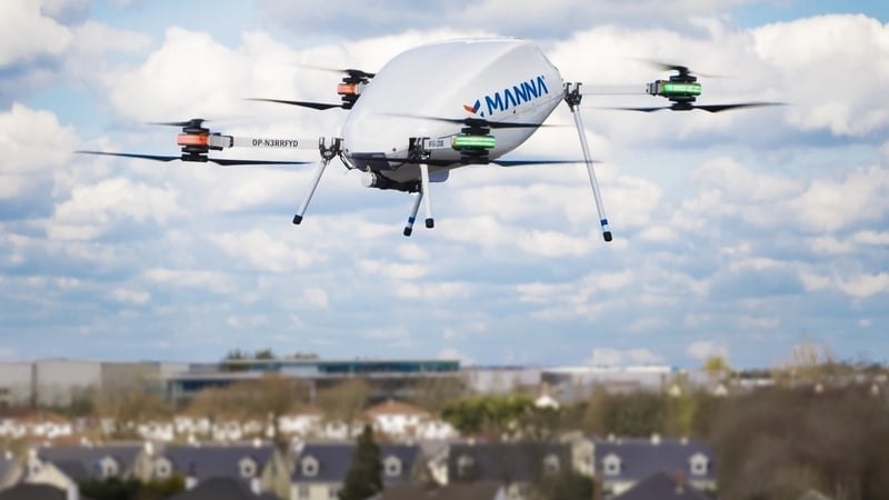 Thumbnail for Drome delivery company Manna to invest in US operation