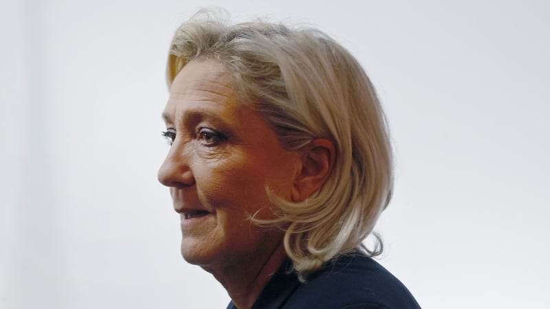 Thumbnail for France's Le Pen says she's still running for president