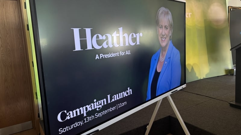 Heather Humphreys launches campaign as presidential race heats up