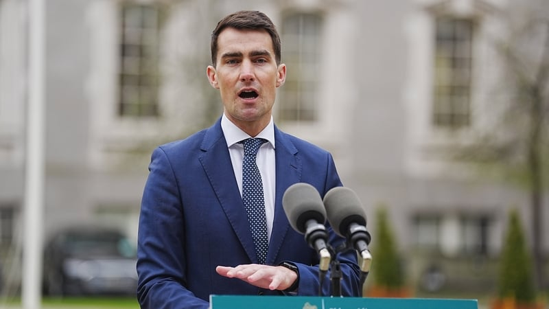 Thumbnail for Minister Jack Chambers on budgetary overruns