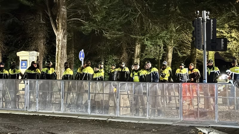 Protest outside Citywest accommodation centre ends peacefully