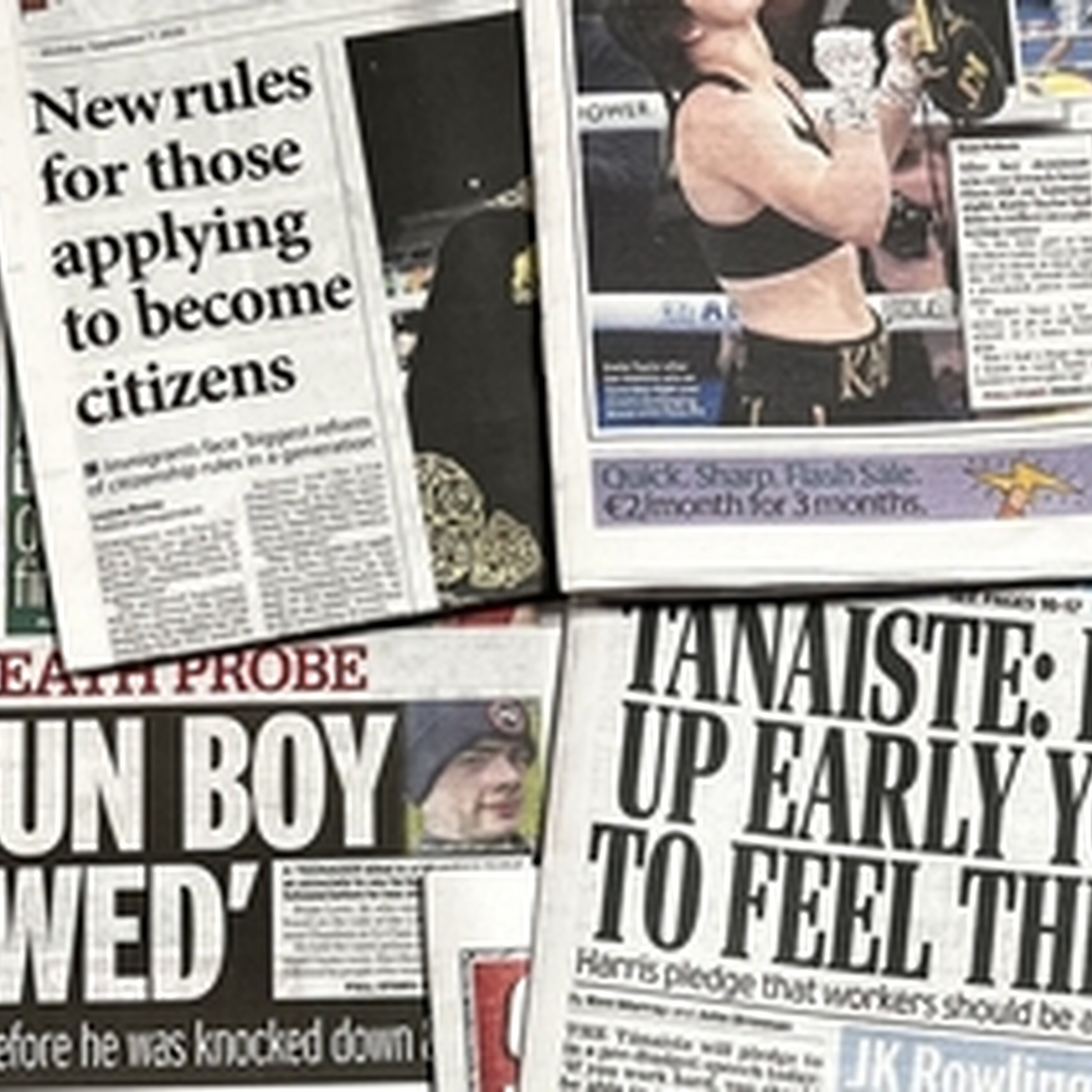 7.10am It Says in the Papers