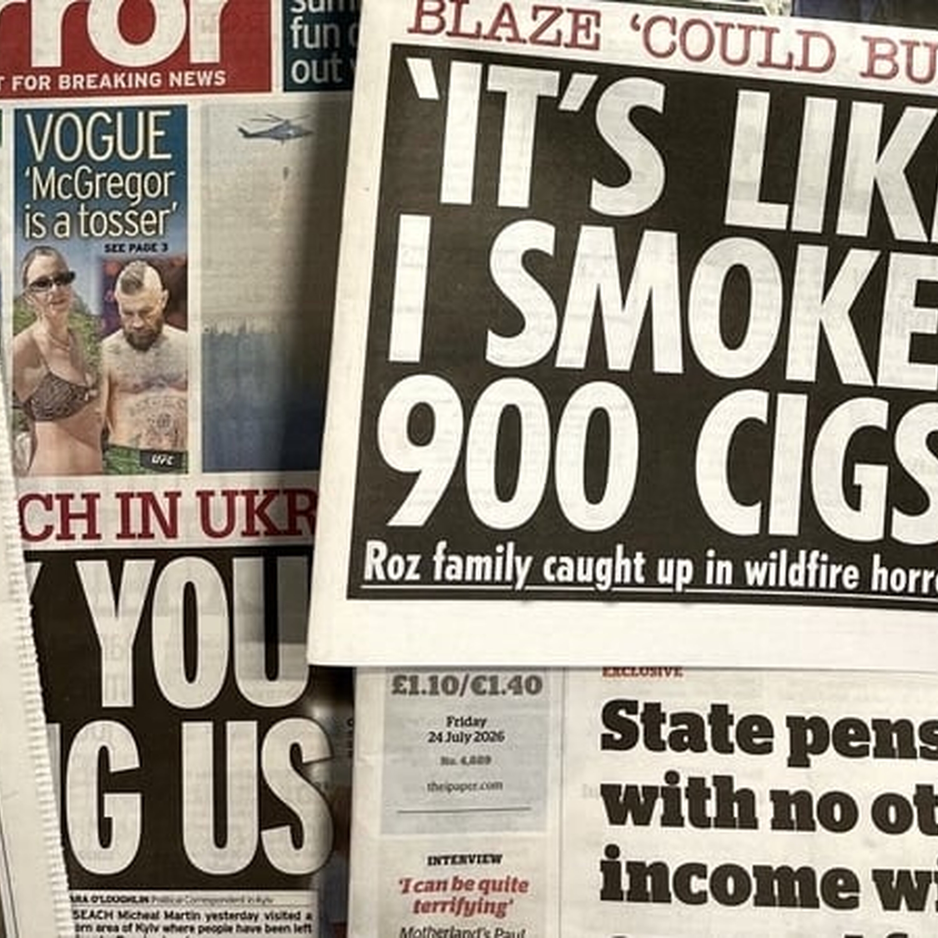 7.10am It Says in the Papers