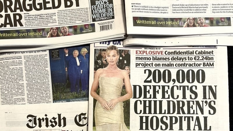 8.10am It Says in the Papers