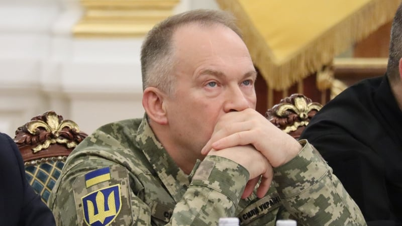 Zelensky dismisses Ukraine's army commander-in-chief