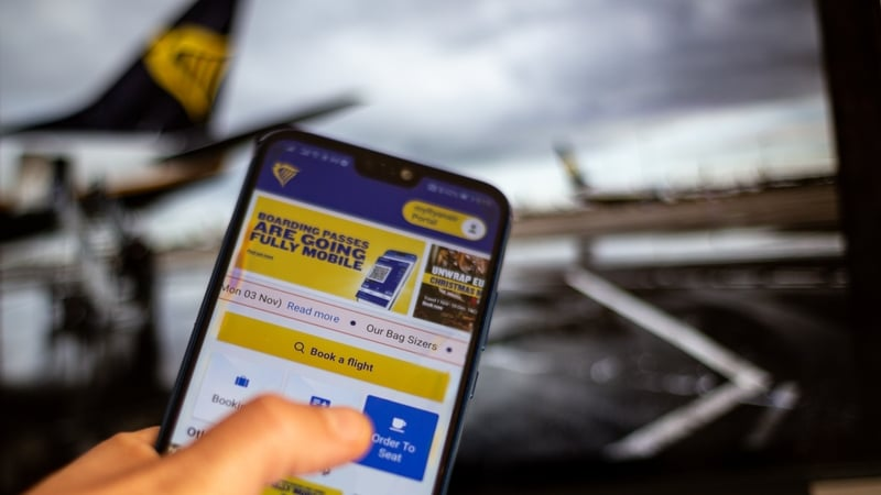 Ryanair moves to 100% digital boarding passes
