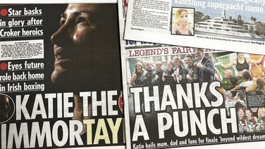 8.10am It Says in the Papers