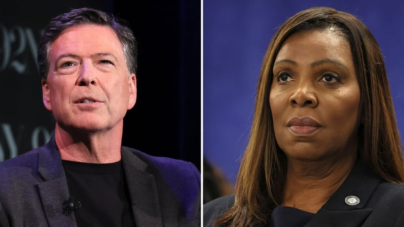 Cases against James Comey and Letitia James dismissed