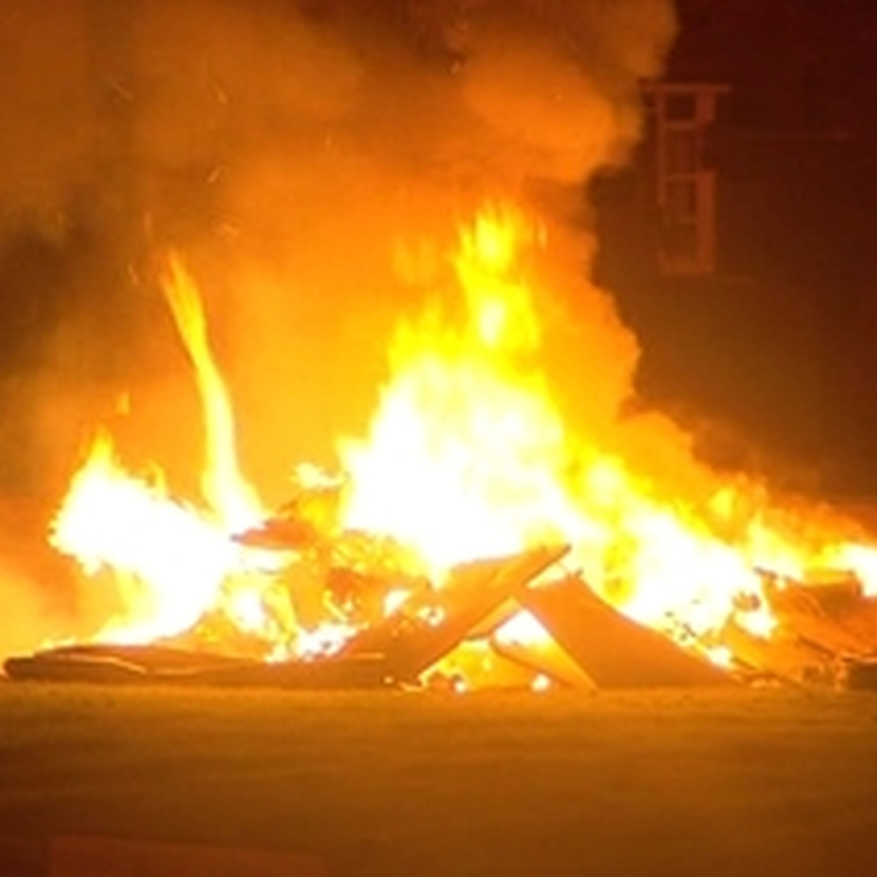 Neighbourhoods setting rivals' bonfire stockpiles on fire