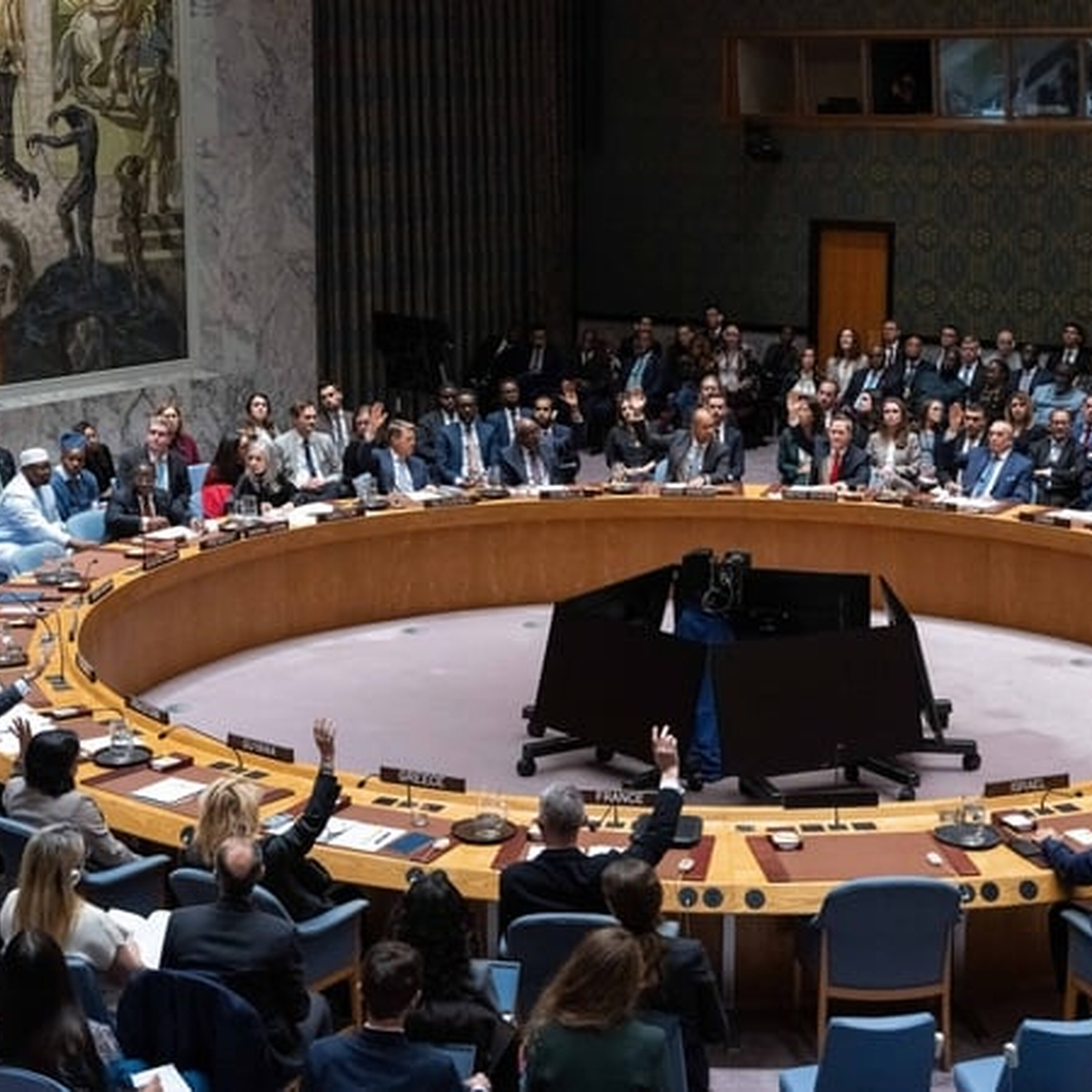 UN Security Council adopts US resolution on Gaza peace plan UN Security Council adopts US resolution on Gaza peace plan